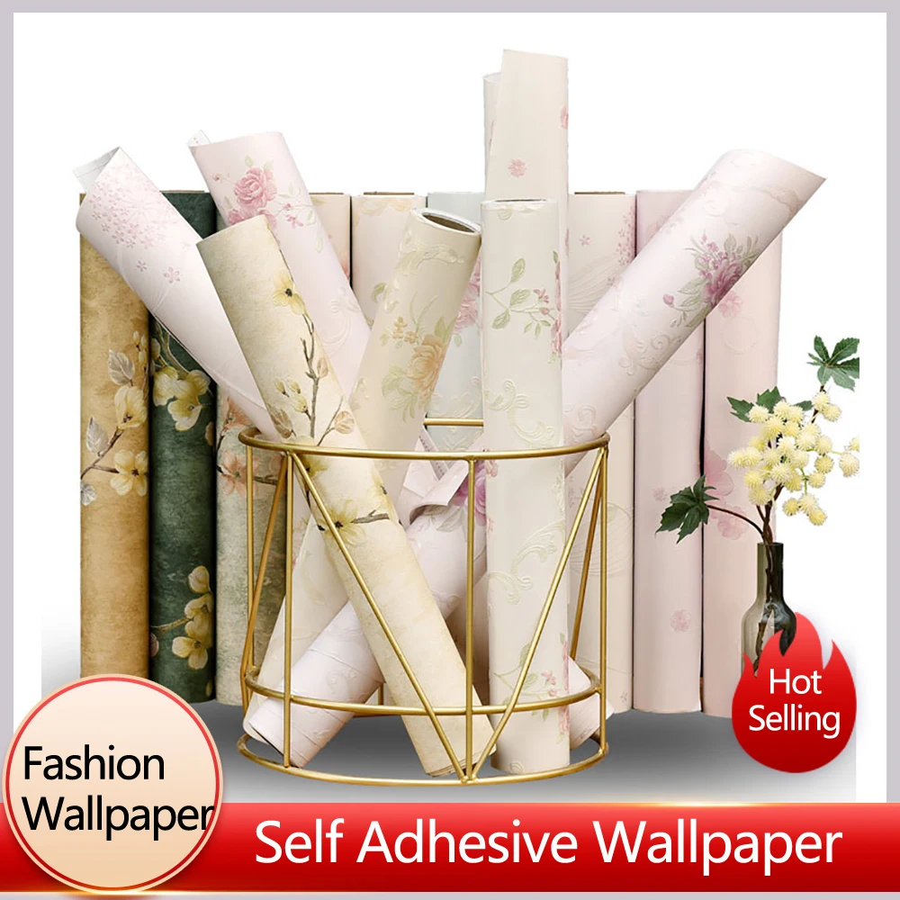 Pastoral Small Flower Non Woven Self Adhesive Wallpapers Bedroom Living Room Girls' Room Pink Wall Paper 3D Self Adhesive
Pastoral Small Flower Non Woven Self Adhesive Wallpapers Bedroom Living Room Girls' Room Pink Wall Paper 3D Self Adhesive