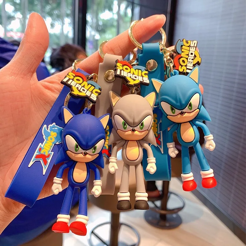 Sonic Accessories New Anime Figure Car Key Chain Cute Pendant Pencil Case Ornament Bags Doll Simple Wild Child Birthday Gift
Sonic Accessories New Anime Figure Car Key Chain Cute Pendant Pencil Case Ornament Bags Doll Simple Wild Child Birthday Gift