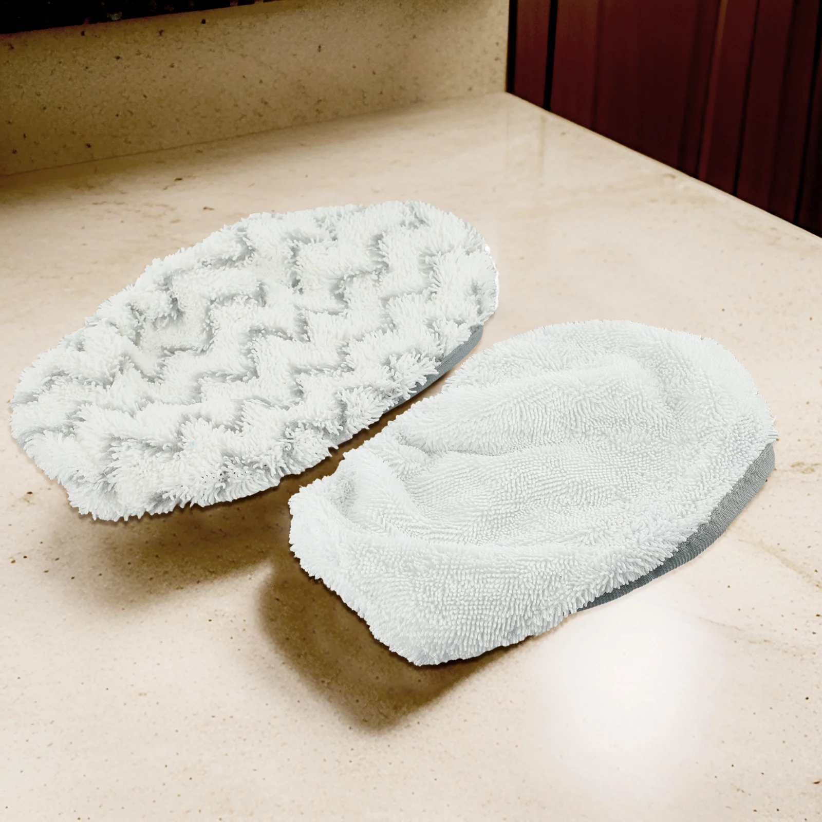 New Practical Mop Pad Washable Gray Microfiber Replace Replacement Set 2pcs White Accessories For Bissell 1132
New Practical Mop Pad Washable Gray Microfiber Replace Replacement Set 2pcs White Accessories For Bissell 1132
