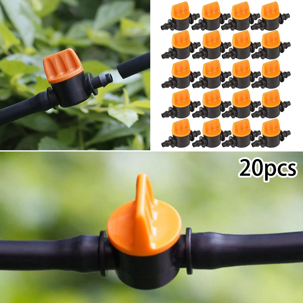 Water Hose Valve 4/7mm Hose Controller Agriculture Micro Drip Irrigation 20pcs 1/4" Pipe Mini Valve Barbed Adapter
Water Hose Valve 4/7mm Hose Controller Agriculture Micro Drip Irrigation 20pcs 1/4" Pipe Mini Valve Barbed Adapter