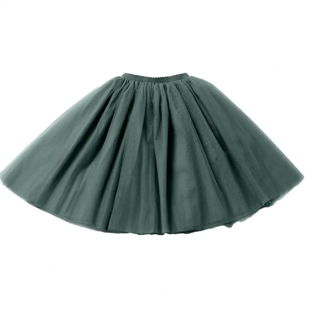 

Stylish Tulle Skirt Stylish High-waisted Women's Tulle Skirt for Summer Carnival Costume Lightweight Brightly Colored Skirt Soft