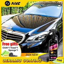 AIVC Car Ceramic Coating Spray 2024 NEW Nano Polish Scratch Remover Paint Verified Exceptional Gloss Super Hydrophobic for Shine