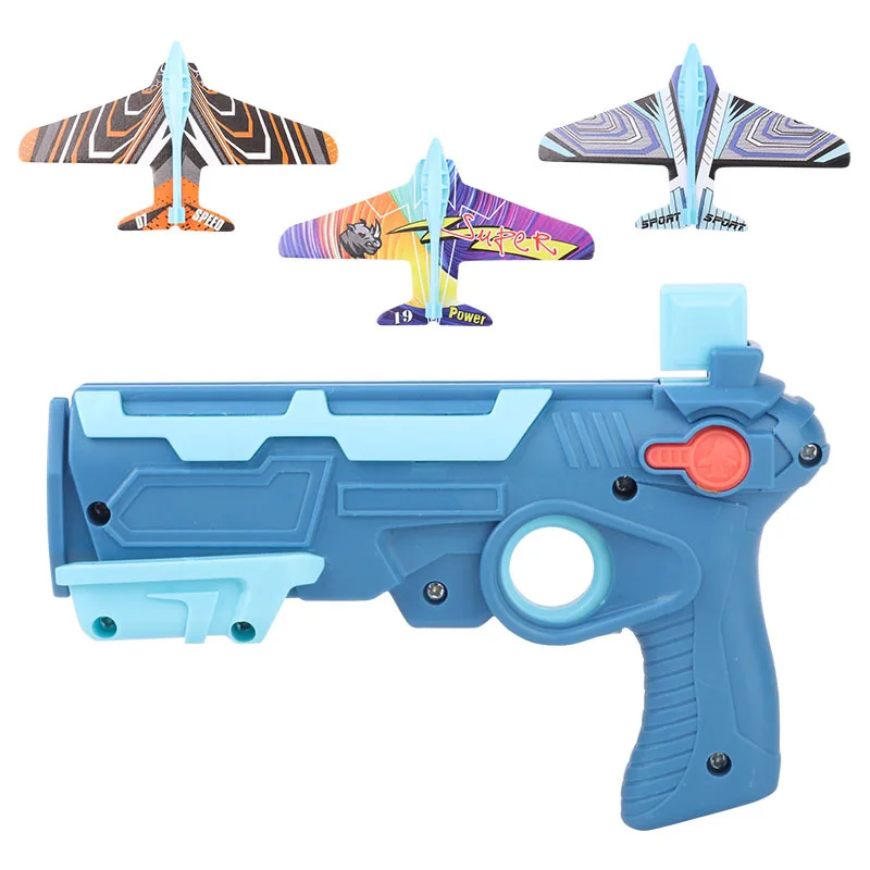 Children Foam Plane Launcher Toy Outdoor Catapult Gun 8M Range Airplane Shooting Roundabout Sports Toys Boy Birthday Gift
Children Foam Plane Launcher Toy Outdoor Catapult Gun 8M Range Airplane Shooting Roundabout Sports Toys Boy Birthday Gift