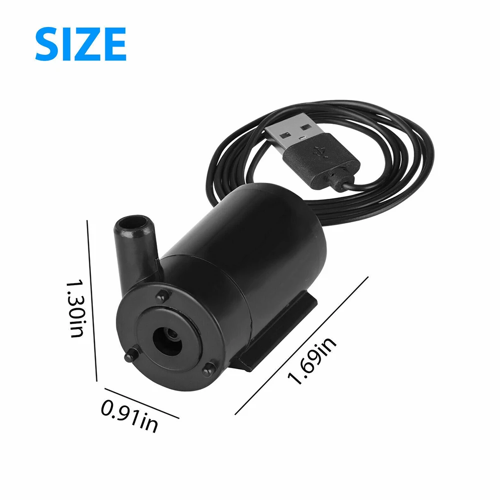 Water Pump Submersible Water Pump Micro Mini Submersible Pump Super Sound-off 5V 1.0A Black For Garden Watering
Water Pump Submersible Water Pump Micro Mini Submersible Pump Super Sound-off 5V 1.0A Black For Garden Watering