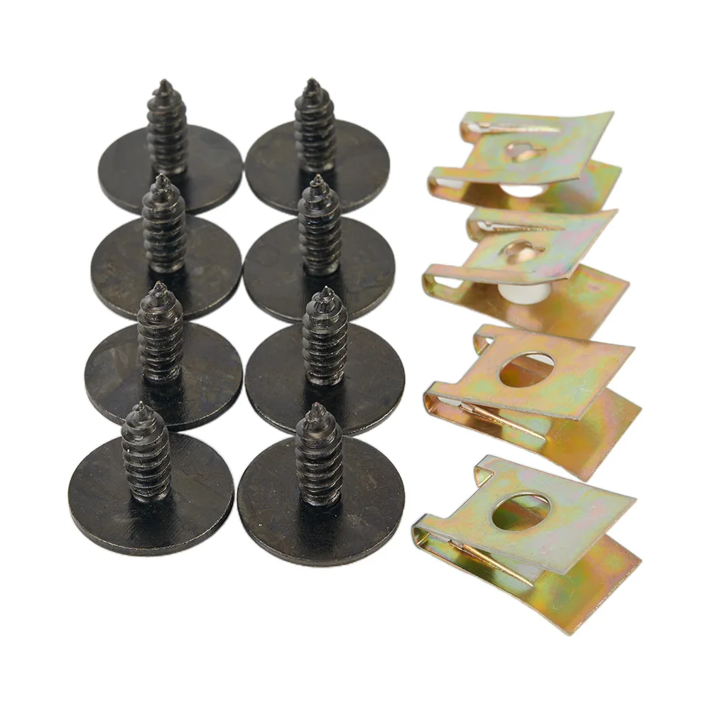Part Mud Flaps Clips Wear-resistance 14mm Length 40Pcs Pack 40Pcs pack U Nut Undertray For BMW Speed Fastener Quality
Part Mud Flaps Clips Wear-resistance 14mm Length 40Pcs Pack 40Pcs pack U Nut Undertray For BMW Speed Fastener Quality