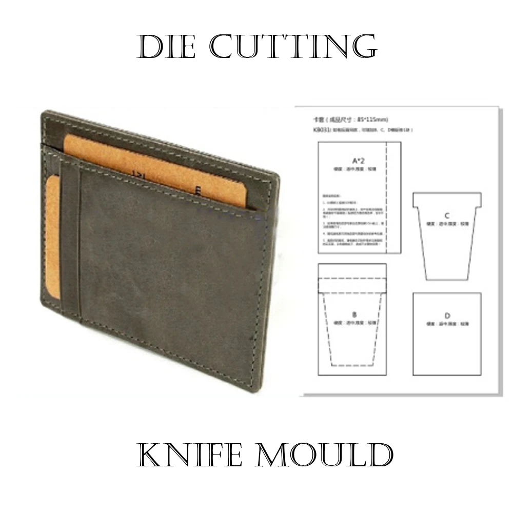 

leather craft cutter card holder wallet case die cutting knife mould hand punch tool set leather hole punches deri el aletleri