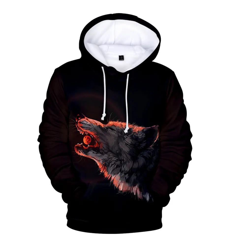 The Fall/Winter 2023 Wolf Print Pattern Men's Hooded Sweatshirt Casual Everyday Wear with Harajuku Style Is Worth Buying
The Fall/Winter 2023 Wolf Print Pattern Men's Hooded Sweatshirt Casual Everyday Wear with Harajuku Style Is Worth Buying