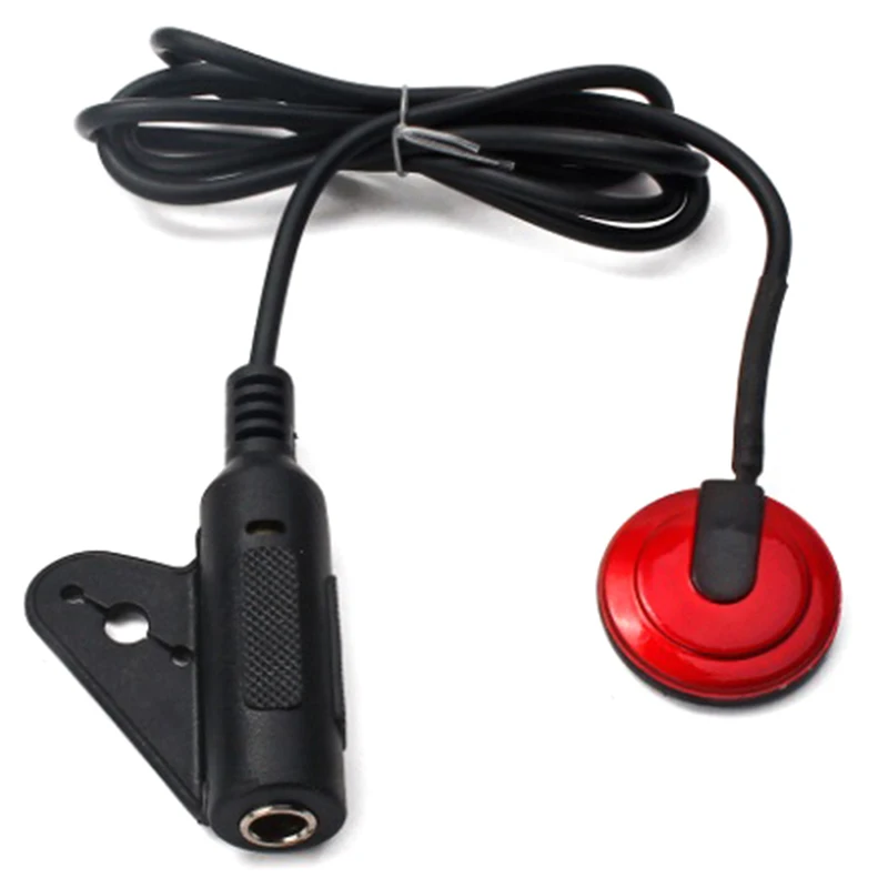 1pc Professional 6.35mm Piezo Transducer Contact Mic Pickup Copper Pickup For Acoustic Guitar Violin Banjo String Instrument
1pc Professional 6.35mm Piezo Transducer Contact Mic Pickup Copper Pickup For Acoustic Guitar Violin Banjo String Instrument