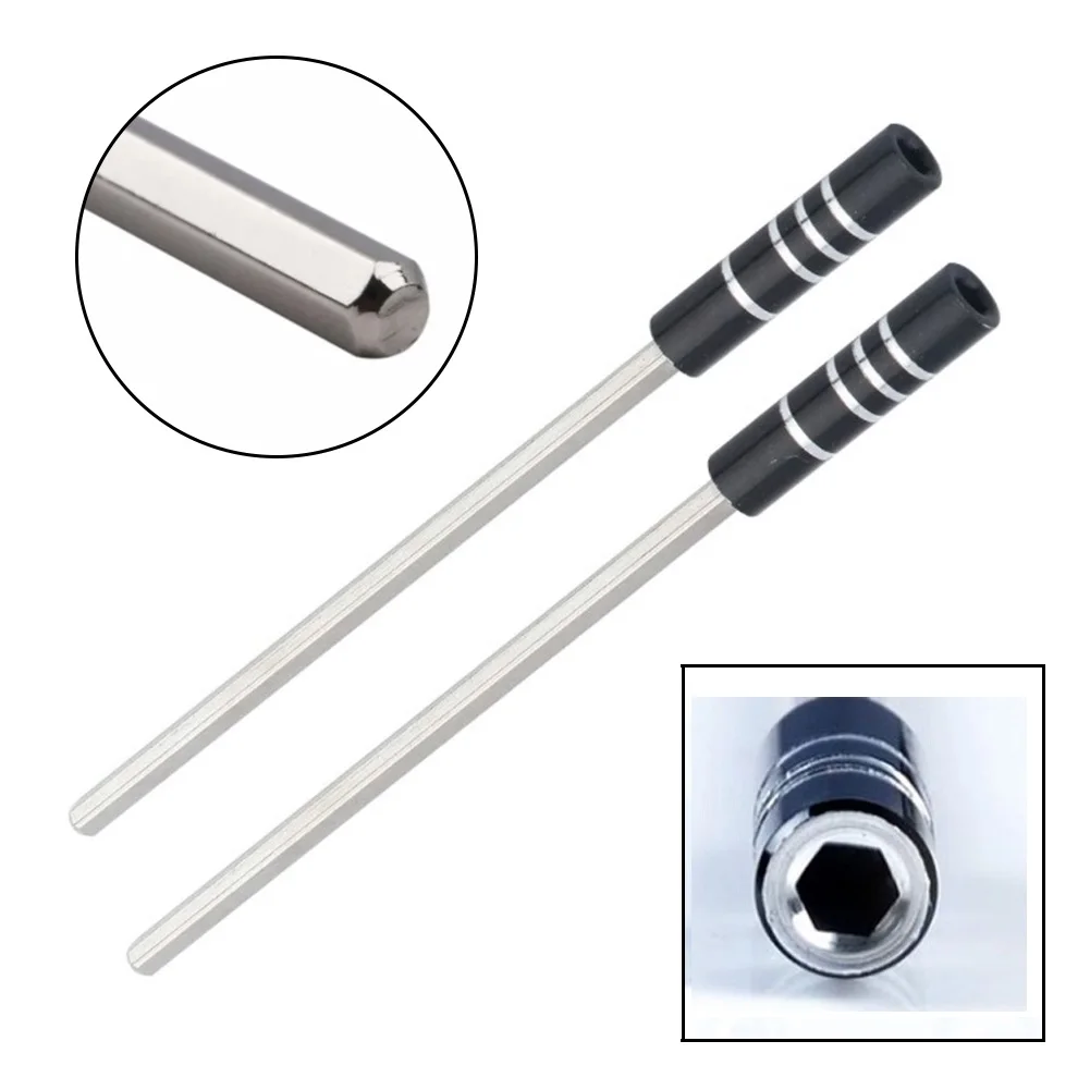 2PCS Magnetic Metal Extension Metal Shaft Bar Rod Hex Socket Adapter Screwdriver Bit Holder For Craftman Carpenter Black
2PCS Magnetic Metal Extension Metal Shaft Bar Rod Hex Socket Adapter Screwdriver Bit Holder For Craftman Carpenter Black