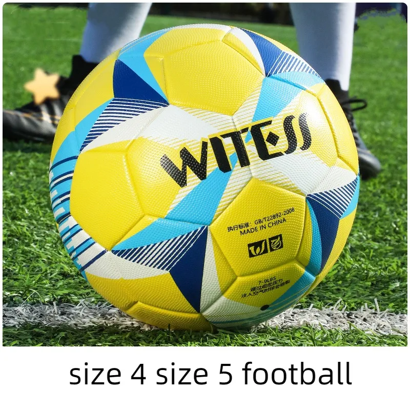 Official Size 4 Size 5 Football for Youth Adult PVC Adhesive Wear-resistant Soccer Indoor Outdoor Group Training Match Ball
Official Size 4 Size 5 Football for Youth Adult PVC Adhesive Wear-resistant Soccer Indoor Outdoor Group Training Match Ball