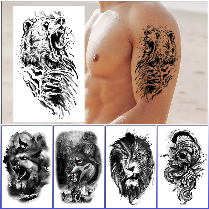 Водостойкая Временная тату-наклейка, лес, Лев, тигр, флэш-тату, женские скелеты, Череп, боди, искусство на руку, искусственная тату для мужчин, женщин
Водостойкая Временная тату-наклейка, лес, Лев, тигр, флэш-тату, женские скелеты, Череп, боди, искусство на руку, искусственная тату для мужчин, женщин