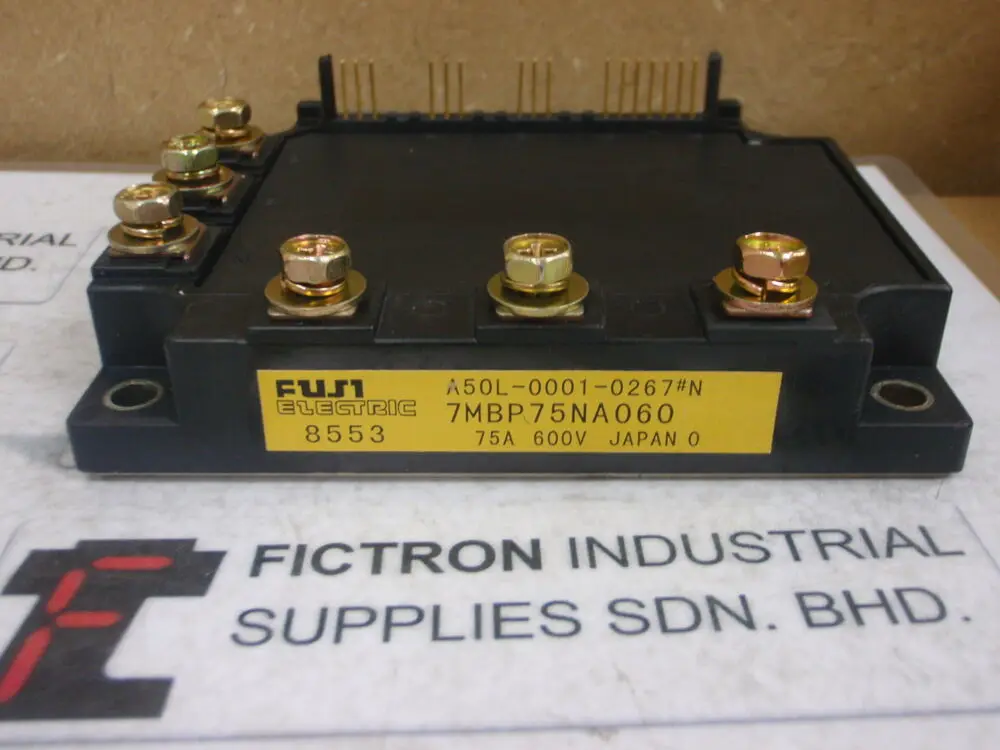 Новинка, 1 шт., модуль 7b1575na060 FUJI IPM, 7кв. 75na-060 A50L-0001-0267 # N
Новинка, 1 шт., модуль 7b1575na060 FUJI IPM, 7кв. 75na-060 A50L-0001-0267 # N