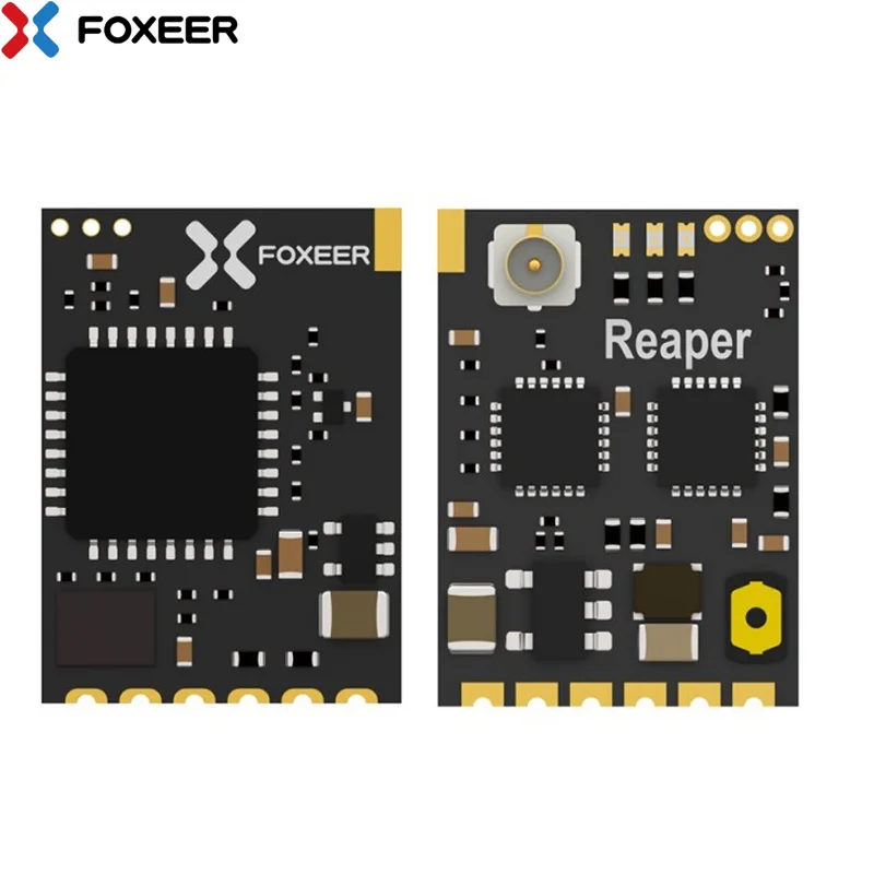 

Foxeer Reaper Nano 5.8G VTX Video Transmitter 40CH 25mW 100mW 200mW 350mW Adjustable for FPV Racing Micro Drone