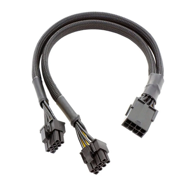

8Pin Female to Dual 8Pin male Cable Adapter 22cm CPU 8Pin To PCIE 2X8Pin (6+2）