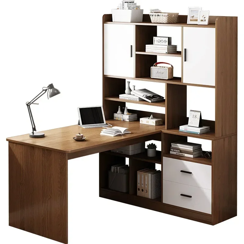 

Большой Простой компьютерный стол, книжная полка, интегрированные игровые столы, ящики для ноутбука, для дома, спальни, студента, учебы, письменный стол, офисный стол