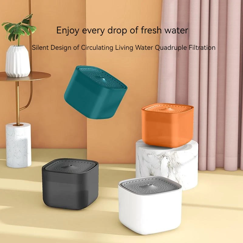 Pet Smart Water Dispenser Large Capacity Cat Circulation Filter Automatic Feeding Quiet Design Easy to Clean Rounded Corners
Pet Smart Water Dispenser Large Capacity Cat Circulation Filter Automatic Feeding Quiet Design Easy to Clean Rounded Corners