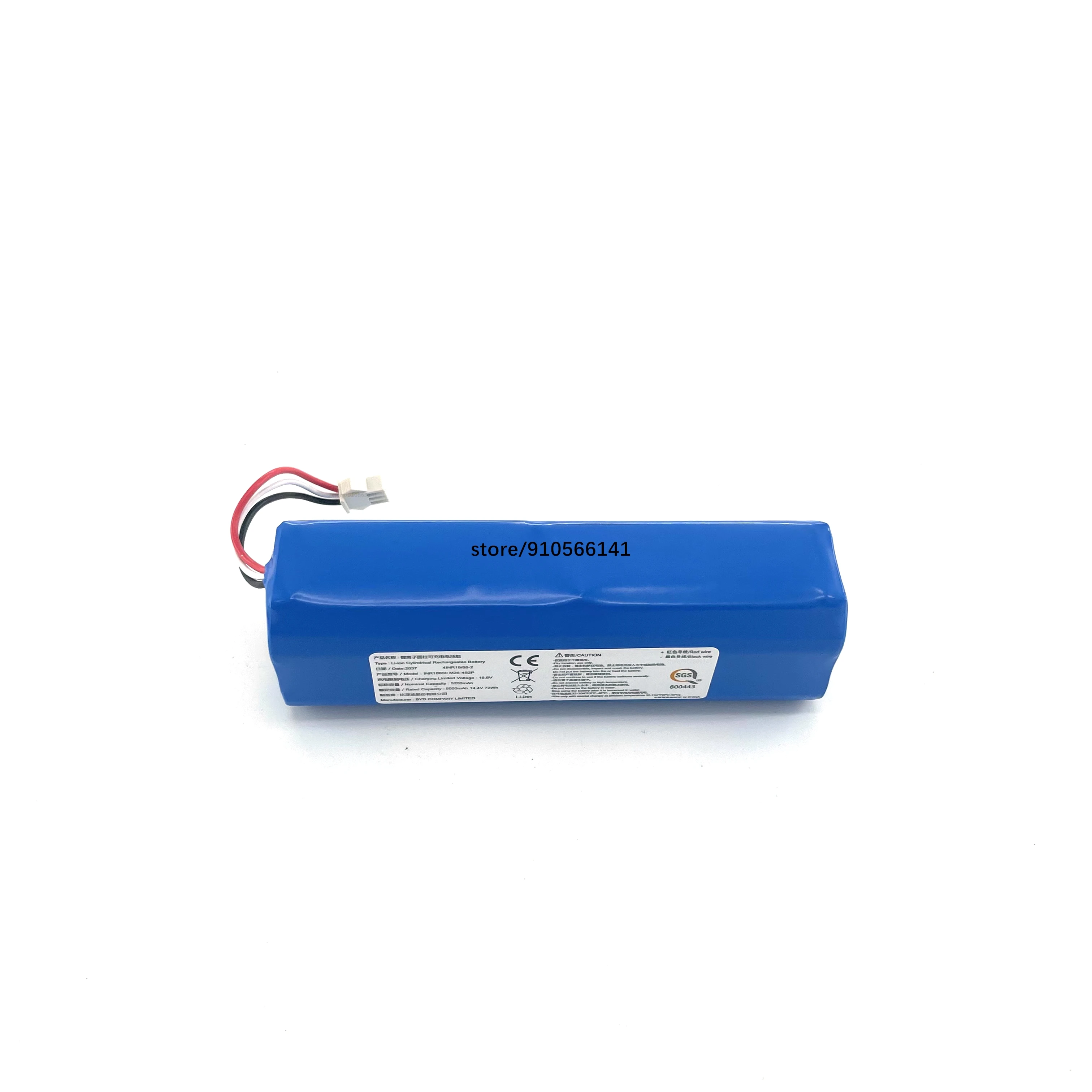 New Original LYDSTO STYTJOX Rechargeable Li-ion Battery Robot Vacuum Cleaner Pack with Capacity 5200mAh
New Original LYDSTO STYTJOX Rechargeable Li-ion Battery Robot Vacuum Cleaner Pack with Capacity 5200mAh