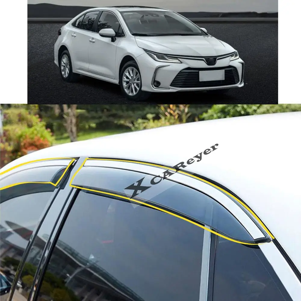 For TOYOTA COROLLA Altis 12th 2019 2020 2021 2022 Car Body Styling Sticker Plastic Window Glass Wind Visor Rain/Sun Guard Vent
For TOYOTA COROLLA Altis 12th 2019 2020 2021 2022 Car Body Styling Sticker Plastic Window Glass Wind Visor Rain/Sun Guard Vent