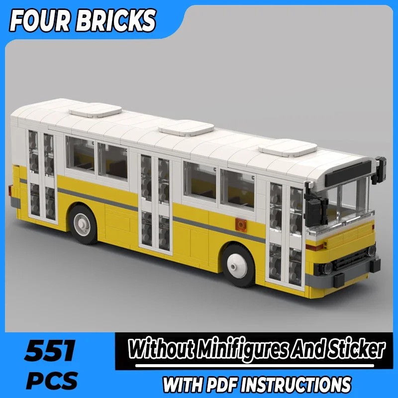 Конструктор Moc, модель городского автомобиля 1976, Ikarus 260, городской автобус, технология, модульные блоки, подарки, игрушки для детей, Наборы для творчества
Конструктор Moc, модель городского автомобиля 1976, Ikarus 260, городской автобус, технология, модульные блоки, подарки, игрушки для детей, Наборы для творчества