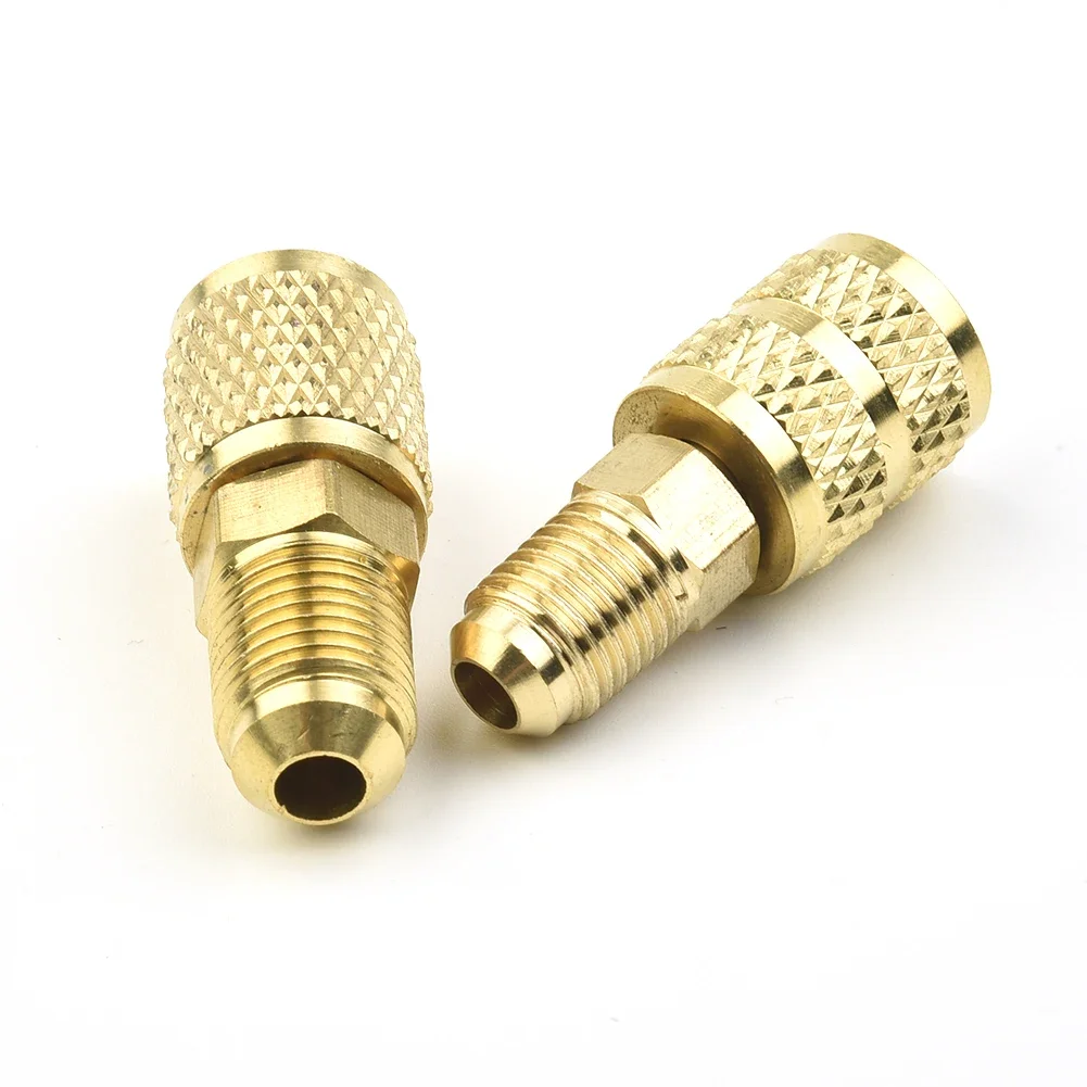 R410a Refrigeration Charging Adapter 5/16 SAE F Quick Coupler To 1/4 SAE M Flare 5/16 SAE M To 1/4 SAE HVAC Air Conditioner Part
R410a Refrigeration Charging Adapter 5/16 SAE F Quick Coupler To 1/4 SAE M Flare 5/16 SAE M To 1/4 SAE HVAC Air Conditioner Part