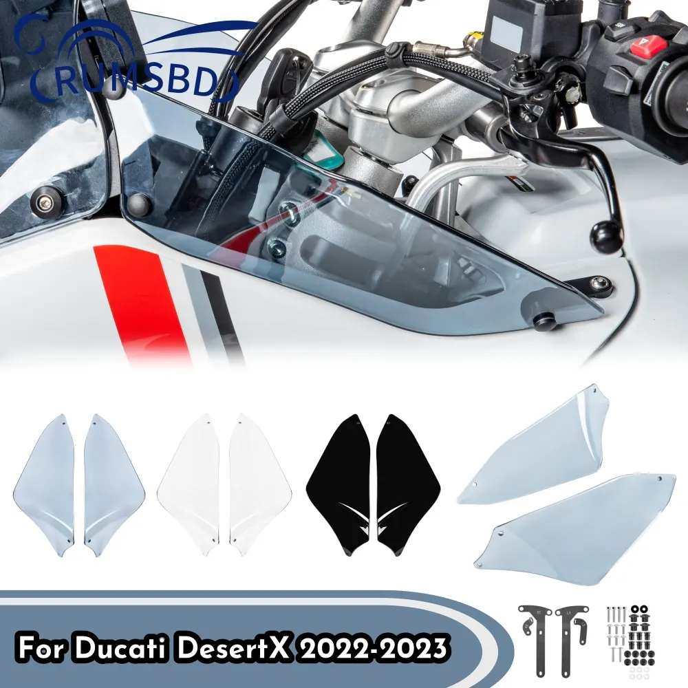 DesertX Motorcycle Windscreen Windshield Panel Side Winglets Airflow Deflector Wind Guard For Ducati Desert X Desert-X 2022 2023
DesertX Motorcycle Windscreen Windshield Panel Side Winglets Airflow Deflector Wind Guard For Ducati Desert X Desert-X 2022 2023