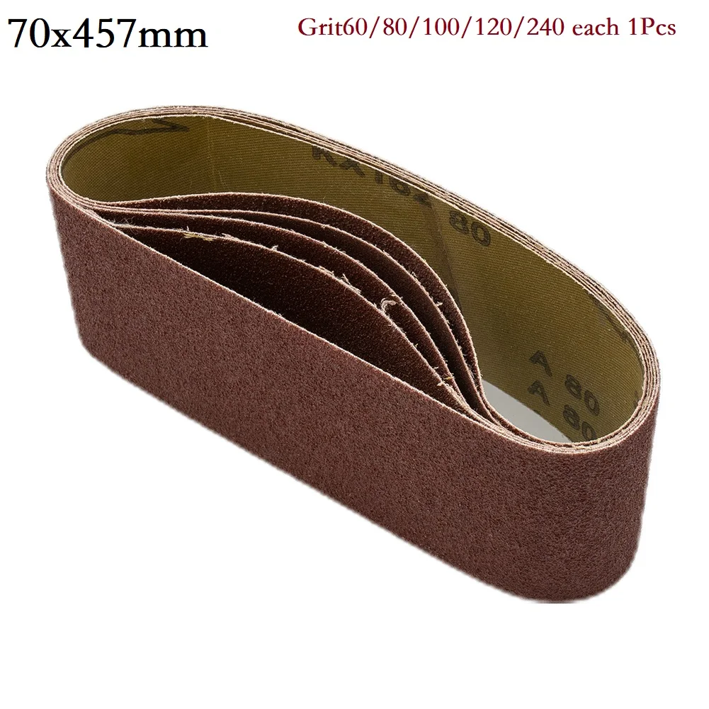 Assorted Sanding Belts 5 Resin Emery Cloth Belts 75mm X 457mm in Size with Different Grits Perfect for DIY and Professional Use
Assorted Sanding Belts 5 Resin Emery Cloth Belts 75mm X 457mm in Size with Different Grits Perfect for DIY and Professional Use