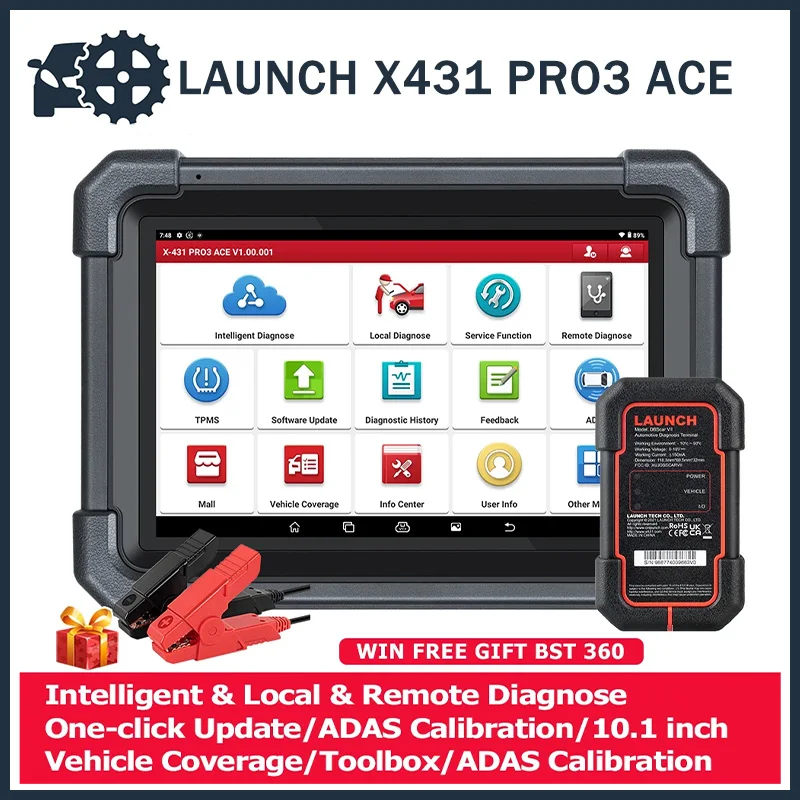 Диагностические инструменты LAUNCH X431 PRO3 ACE CAN FD, OBD2 сканер для автомобилей, вся система 38 +, сброс, поддержка 24 В, модуль для грузовика, VCI
Диагностические инструменты LAUNCH X431 PRO3 ACE CAN FD, OBD2 сканер для автомобилей, вся система 38 +, сброс, поддержка 24 В, модуль для грузовика, VCI