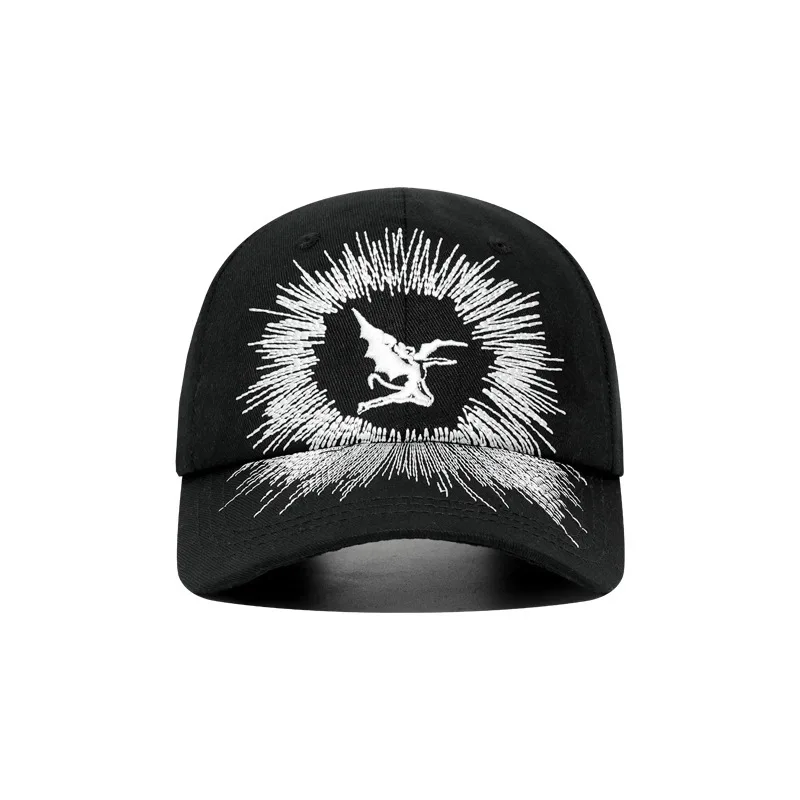 

High Quality National Style Soft-top Embroidery Baseball Cap Men Women Street Fashion Caps