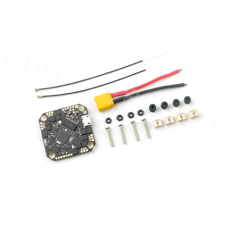Happymodel CrazyF411 PRO F4 Flight Controller Built-in 20A ESC OSD Frsky Receiver AIO 2-4S for FPV Toothpick Cinewhoop Drone
Happymodel CrazyF411 PRO F4 Flight Controller Built-in 20A ESC OSD Frsky Receiver AIO 2-4S for FPV Toothpick Cinewhoop Drone