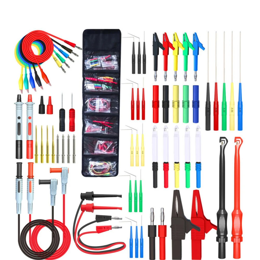 High Quality Copper Automotive Diagnostics Leads Back Probe Kit Repair Tool Repair Tool 4mm Standard Banana Plugs
High Quality Copper Automotive Diagnostics Leads Back Probe Kit Repair Tool Repair Tool 4mm Standard Banana Plugs