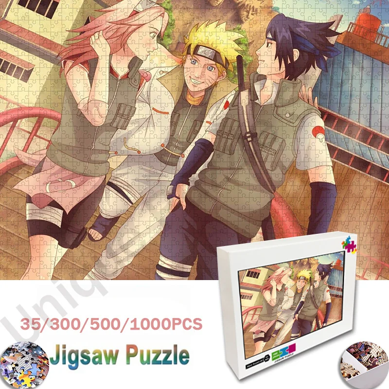 Naruto Characters 35/300/500/1000 Pcs Jigsaw Puzzles Decor Puzzles Educational Intellectual Decompressing Diy Puzzle Game
Naruto Characters 35/300/500/1000 Pcs Jigsaw Puzzles Decor Puzzles Educational Intellectual Decompressing Diy Puzzle Game