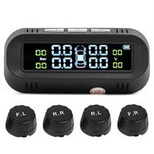 C68 USB+Solar Powered Car TPMS Tire Pressure Monitor System w/4 External Sensors Cloudy And Unstoppable Battery Life C68 USB+Solar Powered Car TPMS Tire Pressure Monitor System w/4 External Sensors Cloudy And Unstoppable Battery Life