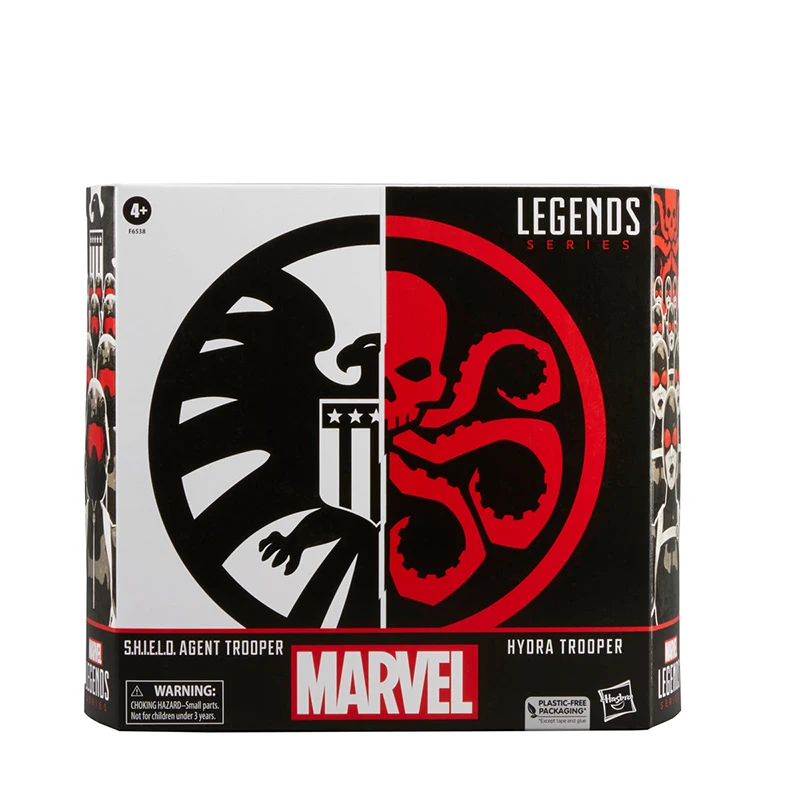 

Pre-Order Hasbro Marvel Legends Series S.H.I.E.L.D. Agent Trooper and Hydra Trooper 2-Pack Action Figure Model Toy 6 Inch