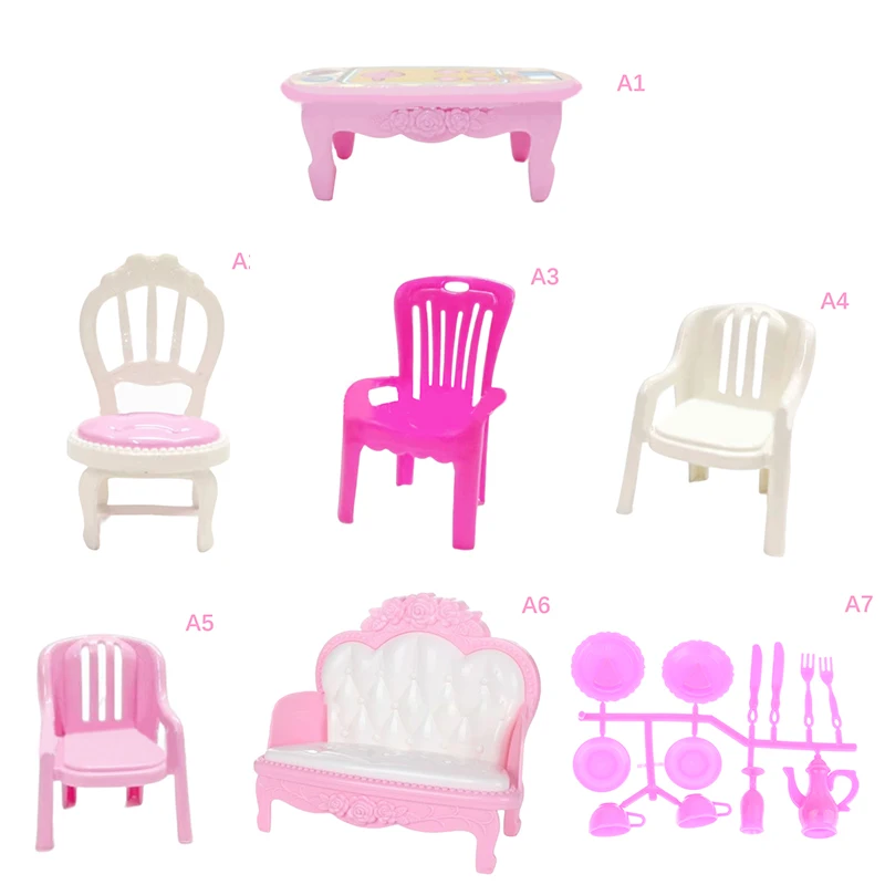 1Pc DollHouse Miniature Kitchen Tableware Dining Table Chair Sofa Food Furniture DIY Scene Accessories
1Pc DollHouse Miniature Kitchen Tableware Dining Table Chair Sofa Food Furniture DIY Scene Accessories