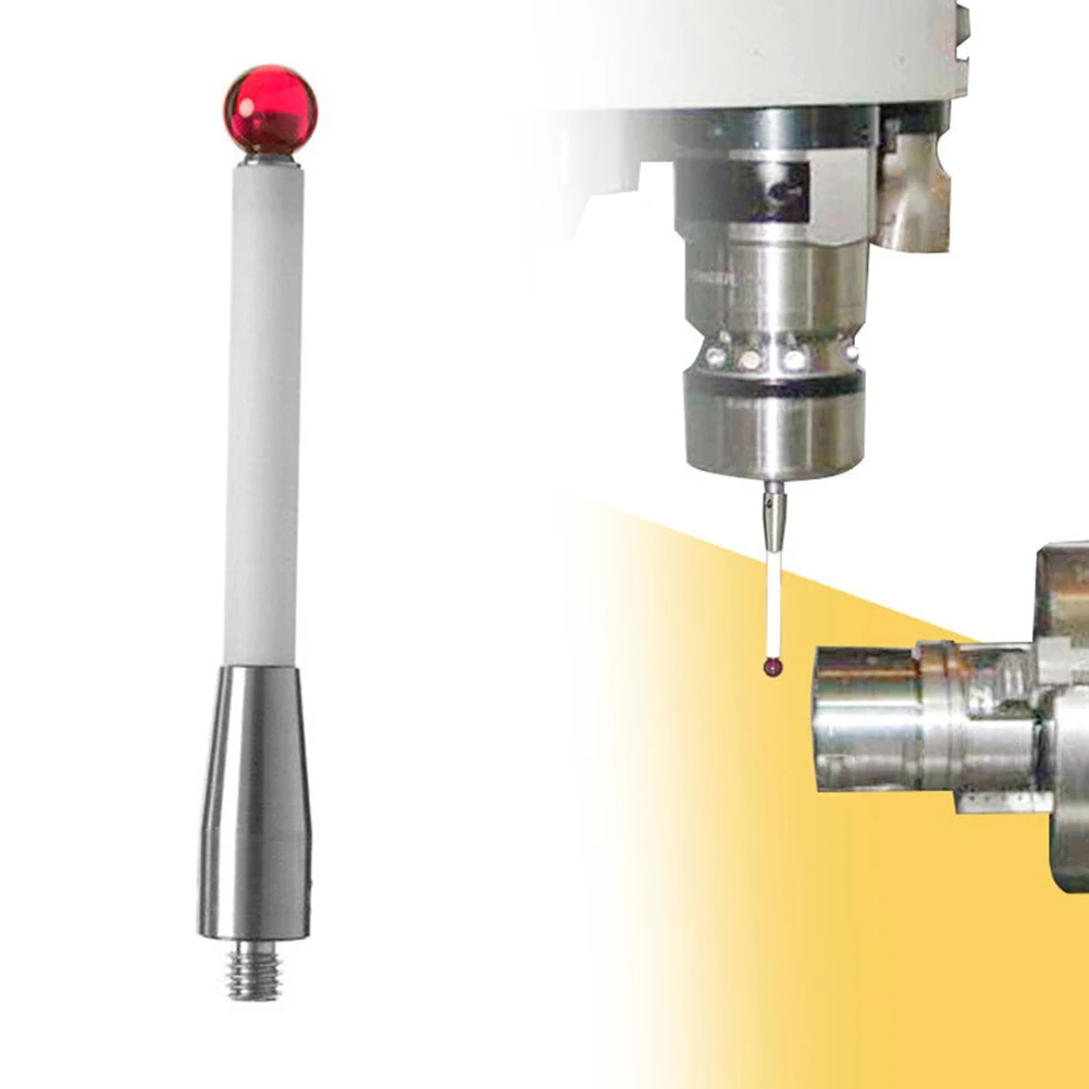 Touch Probe Thread Size M4 Ceramic CMM Probe 4mm Red Ball Tip 50mm For A-5003-0233 Touch Probes CMM Machine Accessories
Touch Probe Thread Size M4 Ceramic CMM Probe 4mm Red Ball Tip 50mm For A-5003-0233 Touch Probes CMM Machine Accessories
