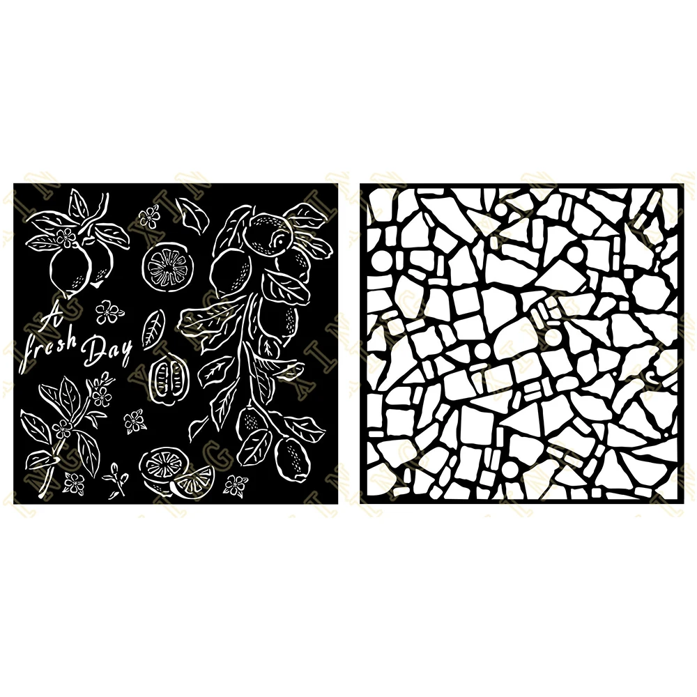 Dream Lemons Dream Mosaic Layering Stencils Painting Diy Scrapbook Coloring Embossing Paper Card Album Craft Decorative Template
Dream Lemons Dream Mosaic Layering Stencils Painting Diy Scrapbook Coloring Embossing Paper Card Album Craft Decorative Template