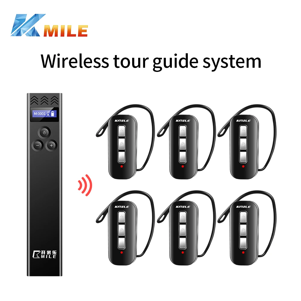 

KAIMILE Wireless Whisper Tour Guide System Simultaneous Interpretation System Audio Receiver Transmitter KML-K6S