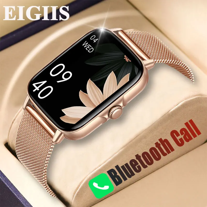 EIGIIS Smart Watch For Women Answer Make Calls 1.69'' Fitness Tracker Sports Watch Heart Rate Monitor Blood Pressure Pedometer
EIGIIS Smart Watch For Women Answer Make Calls 1.69'' Fitness Tracker Sports Watch Heart Rate Monitor Blood Pressure Pedometer