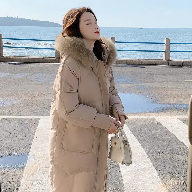 Women's Cotton-padded Jacket Winter Lady Korean Fashion Fur Collar Quilted Coat Thick Warm Cute Sweet Girl Elegant Clothes O55
Women's Cotton-padded Jacket Winter Lady Korean Fashion Fur Collar Quilted Coat Thick Warm Cute Sweet Girl Elegant Clothes O55