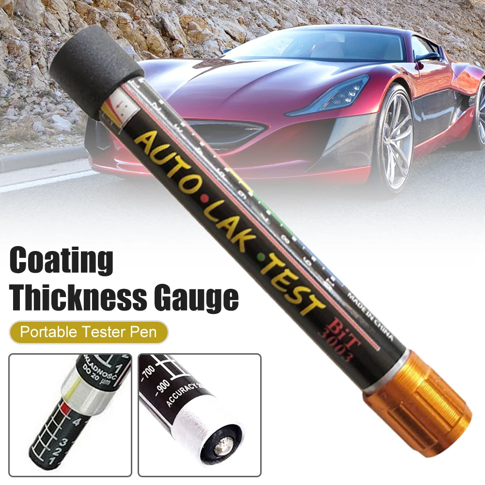 Auto Paint Coating Thickness Detection Pen Portable Car Paint Coating Tester Meter Coat Crash Check Test
Auto Paint Coating Thickness Detection Pen Portable Car Paint Coating Tester Meter Coat Crash Check Test