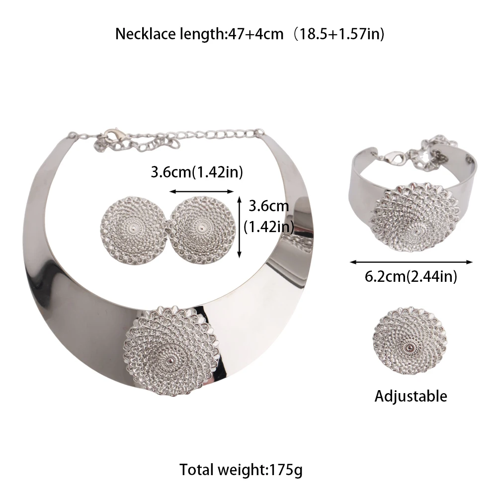 Gold Color Luxury Sunflower Shape Necklace Bangle Earrings Ring For Women Fashion Pretty Jewelry Set Gift For Party Wedding 12 Mallzona S25aec730e26d43908b8641de995ad13eB Gold Color Luxury Sunflower Shape Necklace Bangle Earrings Ring For Women Fashion Pretty Jewelry Set Gift For Party Wedding Mallzona