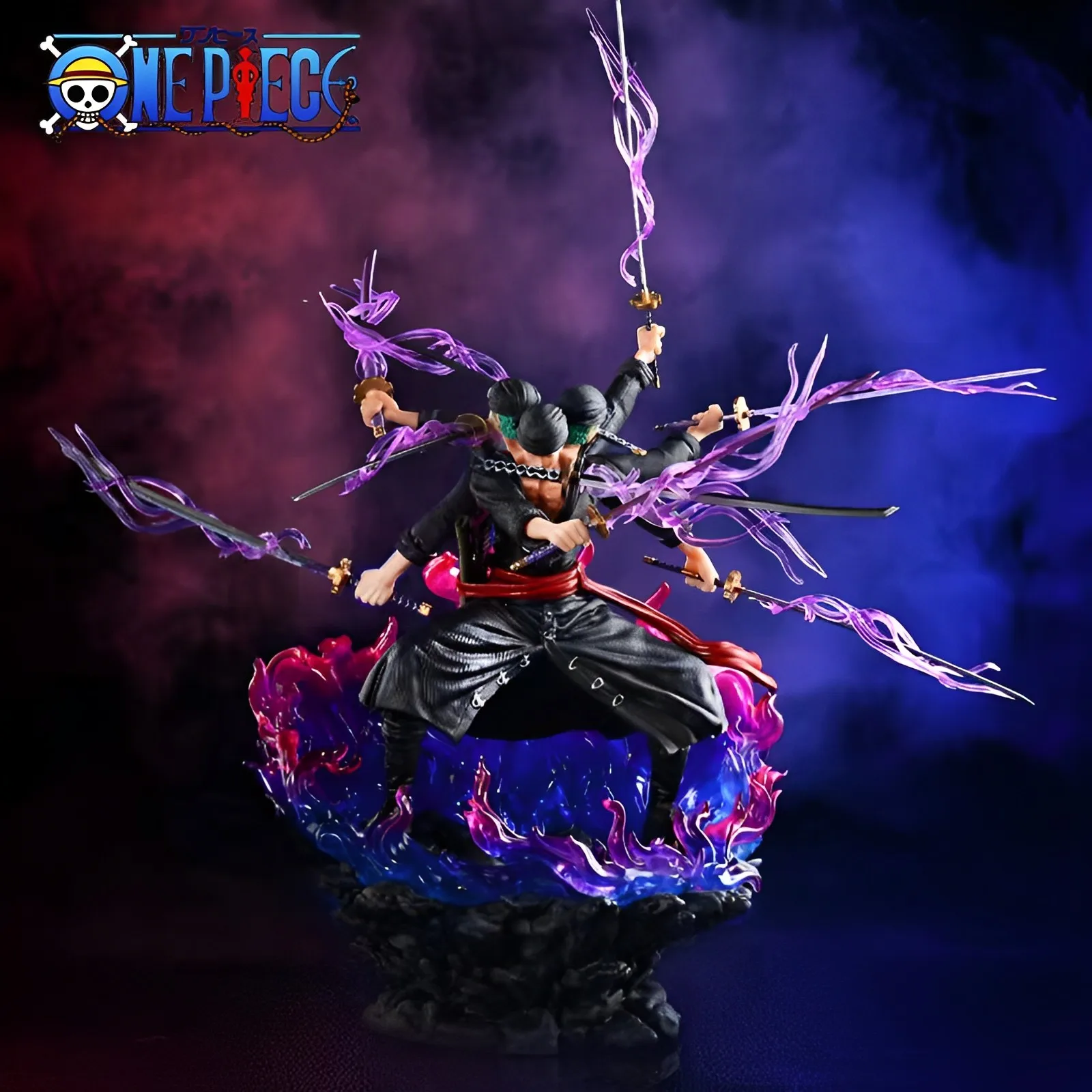 22cm One Piece Roronoa Zoro Nine Knife Flow Asura Anime Action Figure PVC Model Decoration Collection Boy Toy Birthday Gift
22cm One Piece Roronoa Zoro Nine Knife Flow Asura Anime Action Figure PVC Model Decoration Collection Boy Toy Birthday Gift