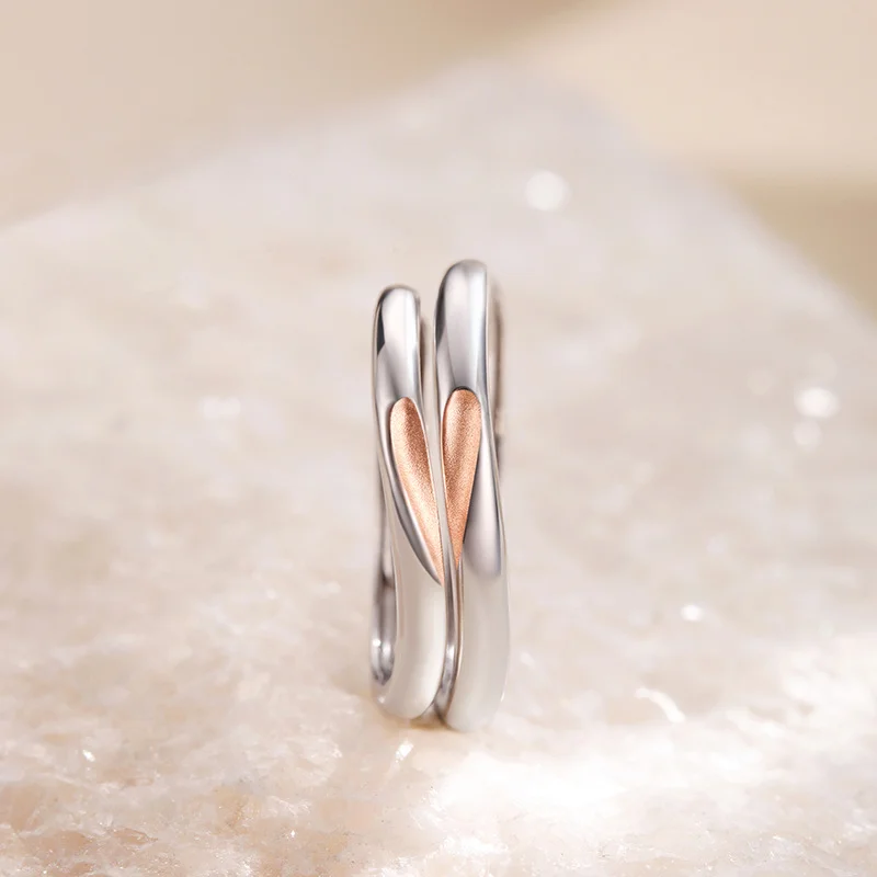 S925 Sterling Silver Matching Couple Ring For Men And Women's Wedding Love Creativity Couple Ring Small Design Open Ring Jewelry
S925 Sterling Silver Matching Couple Ring For Men And Women's Wedding Love Creativity Couple Ring Small Design Open Ring Jewelry