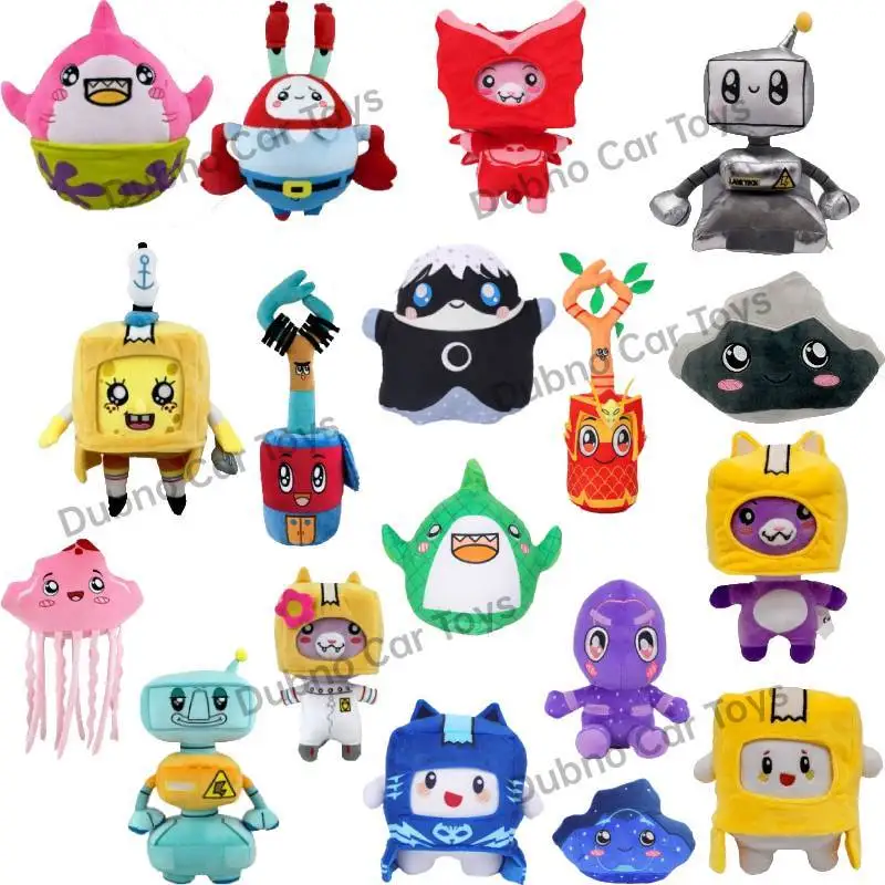 Lanky Boxs Plush Toys Pjed Masks Plushie LankyBot Cyborg Stuffed Animals Soft Toy Boxy Foxy Dolls Pillow Toys For Children Gifts
Lanky Boxs Plush Toys Pjed Masks Plushie LankyBot Cyborg Stuffed Animals Soft Toy Boxy Foxy Dolls Pillow Toys For Children Gifts