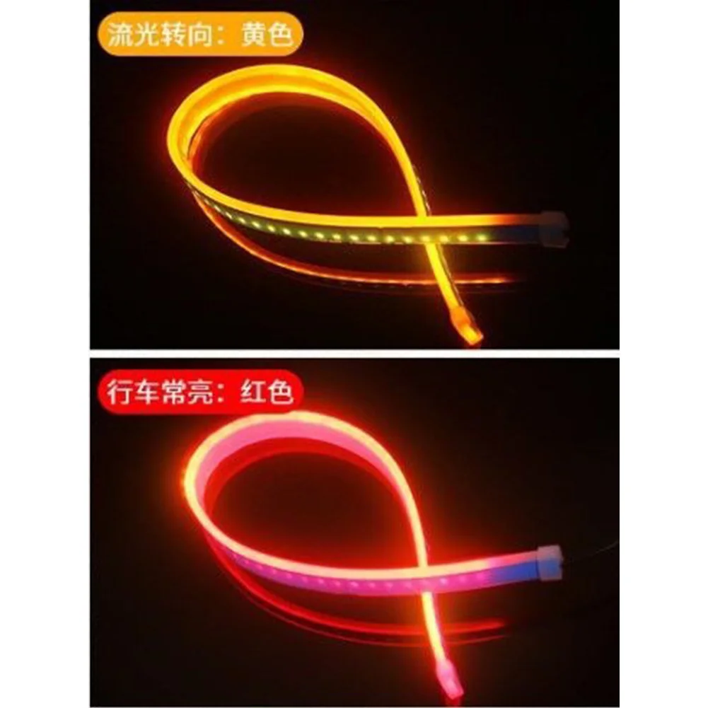 1pc 12V Car Stylish Two-Color LED Daytime Running Lights 60cm Ultra-thin Design Blue+Yellow Lamp Universal Fitment For Most Cars
1pc 12V Car Stylish Two-Color LED Daytime Running Lights 60cm Ultra-thin Design Blue+Yellow Lamp Universal Fitment For Most Cars