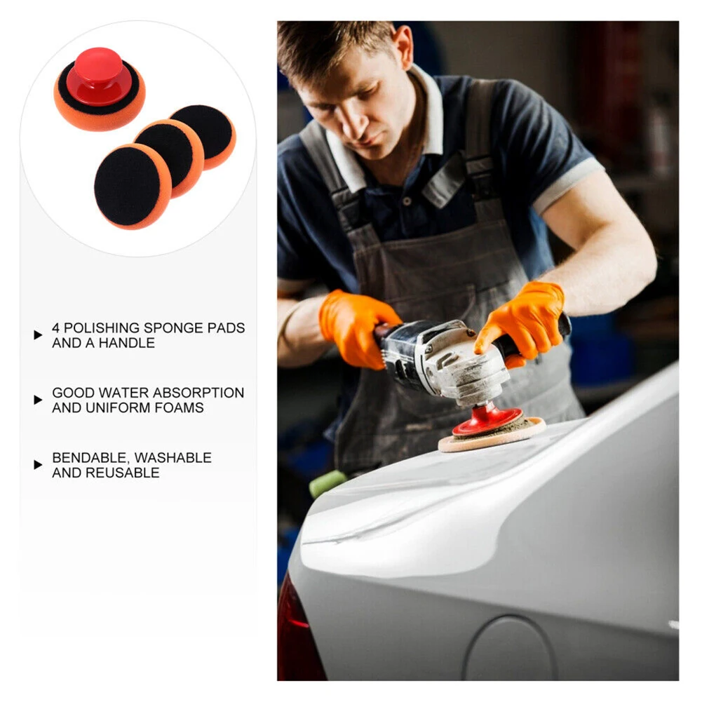 Universal Auto Cleaning Tool Buffing Pads Hand Polishing Pad Replacement Sponge Waxing 1 Set Ceramic Polishing
Universal Auto Cleaning Tool Buffing Pads Hand Polishing Pad Replacement Sponge Waxing 1 Set Ceramic Polishing