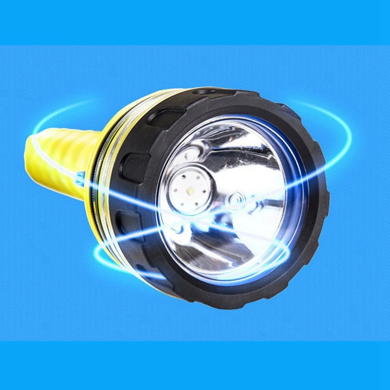 Diving Flashlight Deep Diving Strong Light Waterproof Flashlight LED Professional Diving Light Remote Fishing Light
Diving Flashlight Deep Diving Strong Light Waterproof Flashlight LED Professional Diving Light Remote Fishing Light