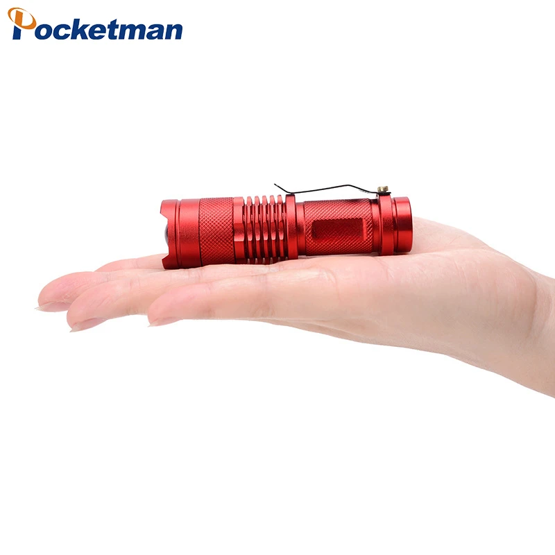 Mini Pocket LED Flashlight Multicolor Waterproof Torch Belt Clip Zoom 3-Modes Focus Lantern Waterproof for Outdoor AA Battery
Mini Pocket LED Flashlight Multicolor Waterproof Torch Belt Clip Zoom 3-Modes Focus Lantern Waterproof for Outdoor AA Battery