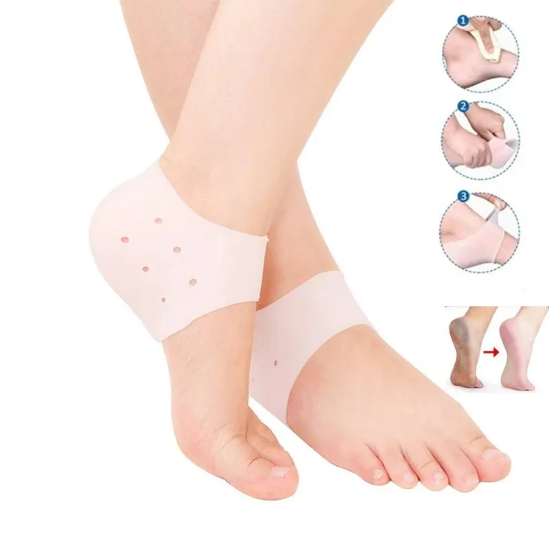 1Pair Silicone Feet Care Socks Moisturizing Gel Heel Thin Socks with Hole Cracked Foot Skin Care Protectors Foot Pedicure Tools
1Pair Silicone Feet Care Socks Moisturizing Gel Heel Thin Socks with Hole Cracked Foot Skin Care Protectors Foot Pedicure Tools