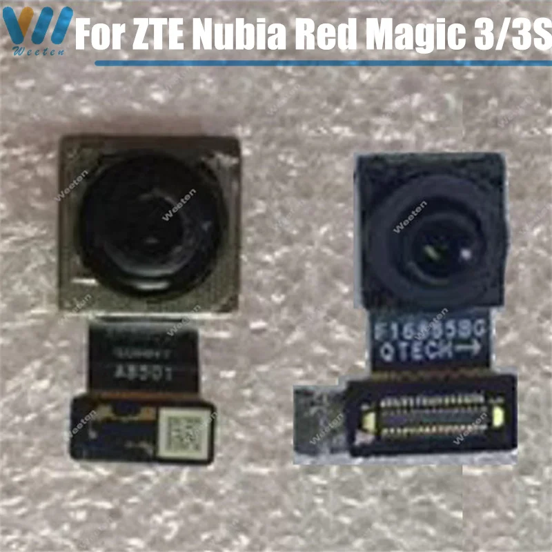 

Передняя и задняя камеры для ZTE Nubia Red Magic 3/Nubia Red Magic 3s NX629J, Модуль задней и основной фронтальной камеры, гибкий кабель, детали, Новинка